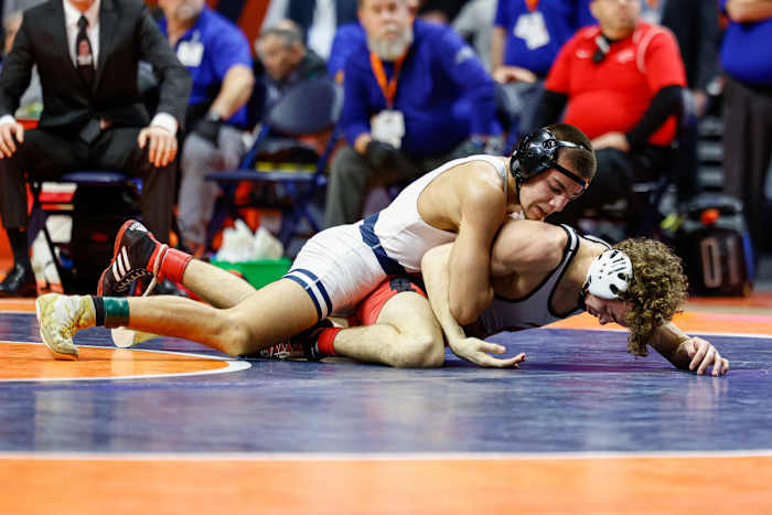 Illinois wrestling championships February 17 2024 Nate Latsch 25993